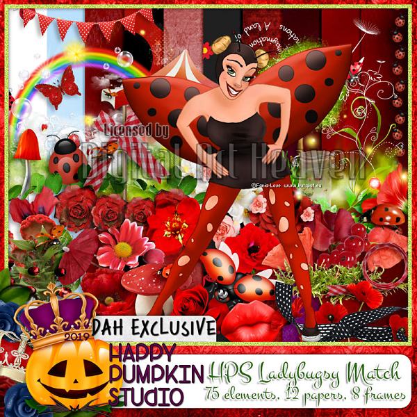 EXCLUSIVE HPS Ladybugsy Match FL Kit - Click Image to Close